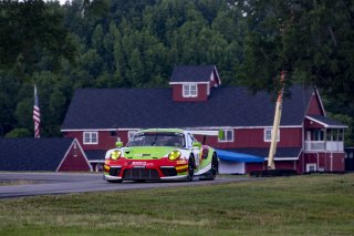 #45 Porsche 911 GT3-R of Charlie Luck, Wright Motorsports, GT America Powered by AWS, SRO3-M, SRO America, Virginia International Raceway, Alton, VA, June 2021. | Brian Cleary/SRO