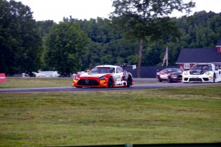 #58 Mercedes-AMG GT3 of CJ Moses, DXDT Racing, GT America Powered by AWS, SRO3, SRO America, Virginia International Raceway, Alton, VA, June 2021. | Brian Cleary/SRO