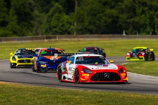 #58 Mercedes-AMG GT3 of CJ Moses, DXDT Racing, GT America Powered by AWS, SRO3, SRO America, Virginia International Raceway, Alton, VA, June 2021. | Fabian Lagunas/SRO