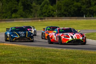 #00 Aston Martin Vantage AMR GT4 of Matt Dalton, Notlad Racing by RS1, GT America Powered by AWS, GT4, SRO America, VA, VIRginia International Raceway, Alton, June 2021 | Fabian Lagunas/SRO