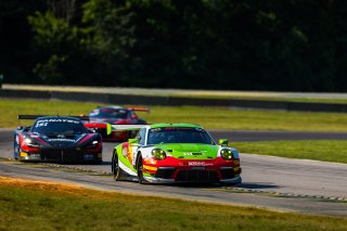#45 Porsche 911 GT3-R of Charlie Luck, Wright Motorsports, GT America Powered by AWS, SRO3-M, SRO America, Virginia International Raceway, Alton, VA, June 2021. | Fabian Lagunas/SRO