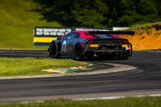 #191 Lamborghini Huracan GT3 of Jeff Burton, Rearden Racing, GT America Powered by AWS, SRO3-M, Virginia International Raceway, Alton, VA, June 2021. | Fabian Lagunas/SRO