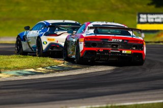 #76 Audi R8 LMS GT4 of Alex Welch, ROTR Motorsport, GT America Powered by AWS, GT4, SRO America, VIRginia International Raceway, Alton, VA, June 2021. | Fabian Lagunas/SRO