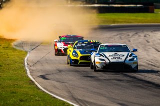 #2 Aston Martin Vantage AMR GT4 of Jason Bell, GMG Racing, GT America Powered by AWS, GT4, SRO America, Virginia International Raceway, Alton, VA, June 2021. | Fabian Lagunas/SRO