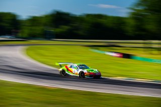 #45 Porsche 911 GT3-R of Charlie Luck, Wright Motorsports, GT America Powered by AWS, SRO3-M, SRO America, Virginia International Raceway, Alton, VA, June 2021. | Fabian Lagunas/SRO