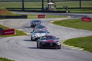 #89 Mercedes-AMG GT4 of Ross Chouest, RENNtech Motorsports, GT America Powered by AWS, GT4, SRO America, Virginia International Raceway, Alton, VA, June 2021. | Brian Cleary/SRO