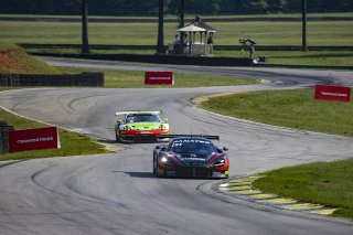 #70 McLaren 720S GT3 of Brendan Iribe, inception racing, GT America Powered by AWS, SRO3, SRO America, Virginia International Raceway, Alton, VA, June 2021. | Brian Cleary/SRO