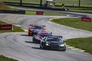 #27 Audi R8 LMS GT3 of Jason Daskalos, Daskaslos Motorsports, GT America Powered by AWS, SRO3, SRO America, Virginia International Raceway, Alton, VA, June 2021. | Regis Lefebure/SRO