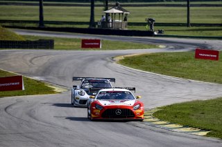 #58 Mercedes-AMG GT3 of CJ Moses, DXDT Racing, GT America Powered by AWS, SRO3, SRO America, Virginia International Raceway, Alton, VA, June 2021. | Brian Cleary/SRO