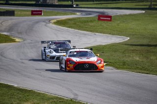 #58 Mercedes-AMG GT3 of CJ Moses, DXDT Racing, GT America Powered by AWS, SRO3, SRO America, Virginia International Raceway, Alton, VA, June 2021. | Brian Cleary/SRO