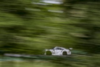 #32 Porsche 911 GT3R (991.2) of Kyle Washington, GMG Racing, GT America Powered by AWS, SRO3, SRO America, Virginia International Raceway, Alton, VA, June 2021. | Brian Cleary/SRO