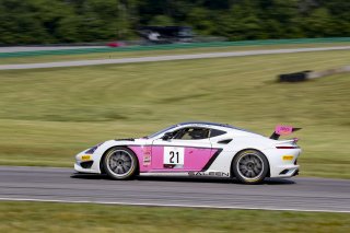 #21 Saleen Cup 1 of Zoey Endenholm, EMG Motorsport, GT America Powered by AWS, INV, SRO America, Virginia International Raceway, Alton, VA, June 2021. | Brian Cleary/SRO