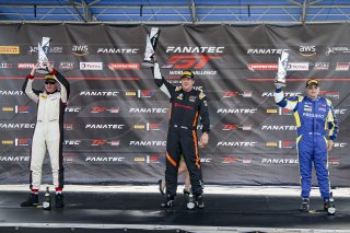 Podium, GT4, SRO America, Virginia International Raceway, Alton, VA, June 2021. | Brian Cleary/SRO