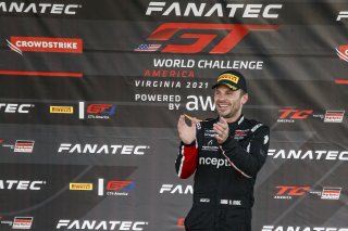 #70 McLaren 720S GT3 of Brendan Iribe, inception racing, GT America Powered by AWS, SRO3, SRO America, Virginia International Raceway, Alton, VA, June 2021. | Brian Cleary/SRO