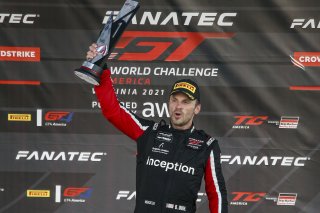 #70 McLaren 720S GT3 of Brendan Iribe, inception racing, GT America Powered by AWS, SRO3, SRO America, Virginia International Raceway, Alton, VA, June 2021. | Regis Lefebure/SRO