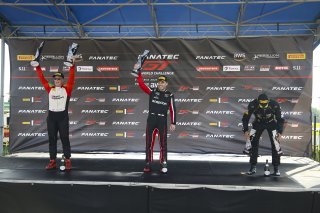 Podium, Virginia International Raceway, Alton, VA, June 2021. | Brian Cleary/SRO