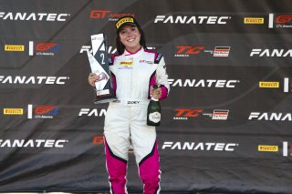 #112 Saleen Cup 1 of Zoey Edenholm, EMG Motorsport, GT America Powered by AWS, INV, SRO America, Virginia International Raceway, Alton, VA, June 2021. | Brian Cleary/SRO