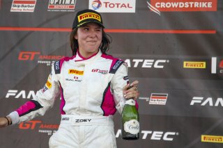 #112 Saleen Cup 1 of Zoey Edenholm, EMG Motorsport, GT America Powered by AWS, INV, SRO America, Virginia International Raceway, Alton, VA, June 2021. | Brian Cleary/SRO