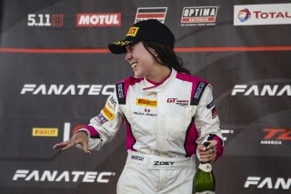 #112 Saleen Cup 1 of Zoey Edenholm, EMG Motorsport, GT America Powered by AWS, INV, SRO America, Virginia International Raceway, Alton, VA, June 2021. | Brian Cleary/SRO