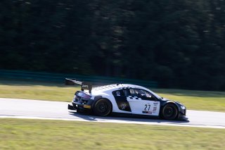 #27 Audi R8 LMS GT3 of Jason Daskalos, Daskaslos Motorsports, GT America Powered by AWS, SRO3, SRO America, Virginia International Raceway, Alton, VA, June 2021. | Regis Lefebure/SRO                                          