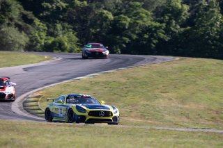 #39 Mercedes-AMG GT4 of Chris Cagnazzi, RENNtech Motorsports, GT America Powered by AWS, GT4, Virginia International Raceway, Alton, VA, June 2021. | Regis Lefebure/SRO                                          