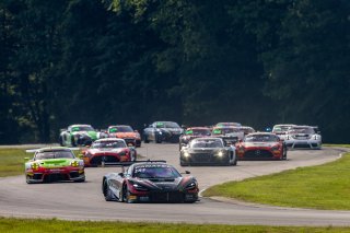 #70 McLaren 720S GT3 of Brendan Iribe, inception racing, GT America Powered by AWS, SRO3, SRO America, Virginia International Raceway, Alton, VA, June 2021. | Regis Lefebure/SRO                                          