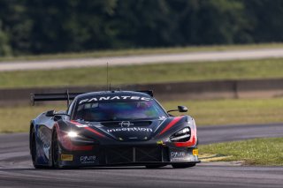 #70 McLaren 720S GT3 of Brendan Iribe, inception racing, GT America Powered by AWS, SRO3, SRO America, Virginia International Raceway, Alton, VA, June 2021. | Regis Lefebure/SRO                                          