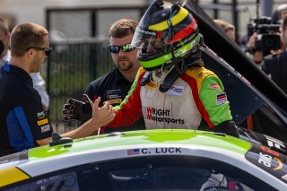 #45 Porsche 911 GT3-R of Charlie Luck, Wright Motorsports, GT America Powered by AWS, SRO3-M, SRO America, Virginia International Raceway, Alton, VA, June 2021. | Regis Lefebure/SRO                                          