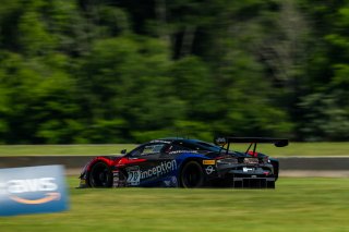 #70 McLaren 720S GT3 of Brendan Iribe, inception racing, GT America Powered by AWS, SRO3, SRO America, Virginia International Raceway, Alton, VA, June 2021. | Fabian Lagunas/SRO