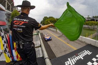 #119 BMW M4 GT4 of Sean Quinlan, Stephen Cameron Racing, GT America Powered by AWS, GT4, SRO America, GT America, Nashville, TN, Aug 2021. | SRO Motorsports Group