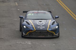 #25 Aston Martin Vantage AMR GT4 of Gray Newell, Heart of Racing, GT America Powered by AWS, GT4, SRO America, GT America, Nashville, TN, Aug 2021.
 | SRO Motorsports Group