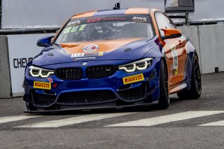 #119 BMW M4 GT4 of Sean Quinlan, Stephen Cameron Racing, GT America Powered by AWS, GT4, SRO America, GT America, Nashville, TN, Aug 2021. | SRO Motorsports Group