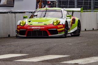 #45 Porsche 911 GT3-R of Charlie Luck, Wright Motorsports, GT America Powered by AWS, SRO3-M, SRO America, Music City Grand Prix, Nashville, TN, Aug 2021. | SRO Motorsports Group