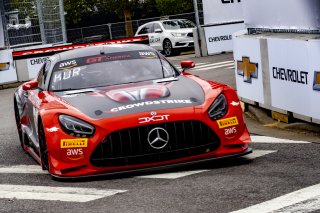 #04 Mercedes-AMG GT3 of George Kurtz, DXDT Racing, GT America Powered by AWS, SRO3, SRO America, GT America, Music City Grand Prix, Nashville, TN, Aug 2021. | SRO Motorsports Group