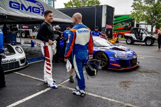 #14 Audi R8 LMS Ultra of James Sofronas, GMG Racing, GT America Powered by AWS, SRO3, Music City Grand Prix, Nashville, TN, Aug 2021. | SRO Motorsports Group