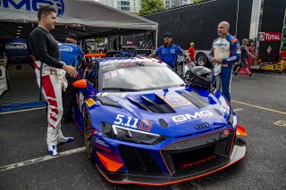 #8 Audi R8 LMS GT2 of Elias Sabo, GT2, SRO America, GT America, Nashville, TN, Aug 2021. | SRO Motorsports Group