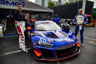 #8 Audi R8 LMS GT2 of Elias Sabo, GT2, SRO America, GT America, Nashville, TN, Aug 2021. | SRO Motorsports Group