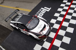 #27 Audi R8 LMS GT3 of Jason Daskalos, Daskaslos Motorsports, GT America Powered by AWS, SRO3, SRO America, Music City Grand Prix, Nashville, TN, Aug 2021. | SRO Motorsports Group