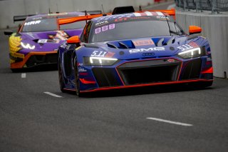 #8 Audi R8 LMS GT2 of Elias Sabo, GMG Racing, GT America Powered by AWS, GT2, SRO America, GT America, Nashville, TN, Aug 2021. | Brian Cleary/SRO