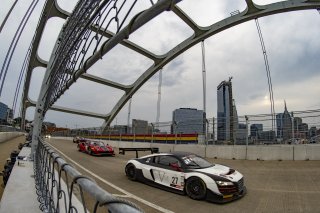 #27 Audi R8 LMS GT3 of Jason Daskalos, Daskaslos Motorsports, GT America Powered by AWS, SRO3, SRO America, Music City Grand Prix, Nashville, TN, Aug 2021. | Brian Cleary/SRO