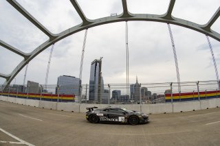 #26 McLaren 570S GT4 of Thomas Surgent, Prive Motorsports/Topp Racing, GT America Powered by AWS, GT4, Music City Grand Prix, Nashville, TN, Aug 2021. | Brian Cleary/SRO