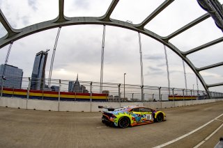 #88 Lamborghini Huracan GT3 of Jason Harward, Zelus Motorsports, GT America Powered by AWS, SRO3, Music City Grand Prix, Nashville, TN, Aug 2021. | Brian Cleary/SRO