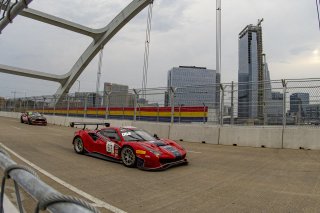 #62 Ferrari 488 GT3 of Bret Curtis, Scuderia Corsa, GT America Powered by AWS, SRO3, SRO America, GT America, Nashville, TN, Aug 2021.
 | SRO Motorsports Group