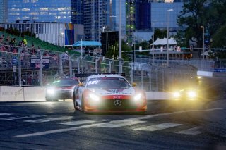 #58 Mercedes-AMG GT3 of CJ Moses, DXDT Racing, GT America Powered by AWS, SRO3, SRO America, Music City Grand Prix, Nashville, TN, Aug 2021. | Brian Cleary/SRO