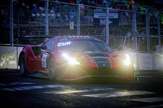 #62 Ferrari 488 GT3 of Bret Curtis, Scuderia Corsa, GT America Powered by AWS, SRO3, SRO America, GT America, Nashville, TN, Aug 2021.
 | Brian Cleary/SRO