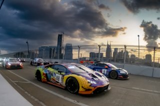 #88 Lamborghini Huracan GT3 of Jason Harward, Zelus Motorsports, GT America Powered by AWS, SRO3, Music City Grand Prix, Nashville, TN, Aug 2021. | Brian Cleary/SRO