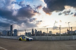 #66 Porsche 718 Cayman GT4 CLUBSPORT MR of Derek DeBoer, TRG, GT America Powered by AWS, GT4, SRO America, GT America, Nashville, TN, Aug 2021.
 | Brian Cleary/SRO