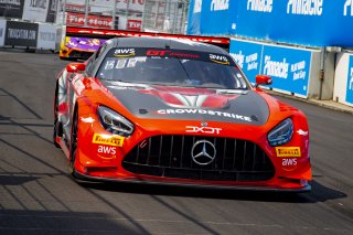 #04 Mercedes-AMG GT3 of George Kurtz, DXDT Racing, GT America Powered by AWS, SRO3, SRO America, GT America, Music City Grand Prix, Nashville, TN, Aug 2021. | Brian Cleary/SRO