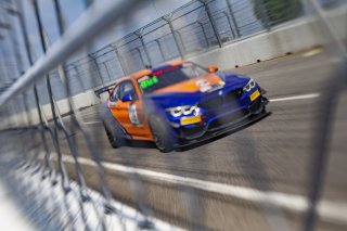 #119 BMW M4 GT4 of Sean Quinlan, Stephen Cameron Racing, GT America Powered by AWS, GT4, SRO America, GT America, Nashville, TN, Aug 2021. | Brian Cleary/SRO