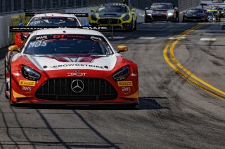 #58 Mercedes-AMG GT3 of CJ Moses, DXDT Racing, GT America Powered by AWS, SRO3, SRO America, Music City Grand Prix, Nashville, TN, Aug 2021. | SRO Motorsports Group